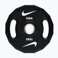 Obciążenie bumperowe  Nike Strength Pro Urethane Plates 10 kg black/white 4