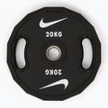 Obciążenie bumperowe  Nike Strength Pro Urethane Plates 20 kg black/white 2