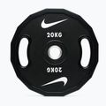 Obciążenie bumperowe  Nike Strength Pro Urethane Plates 20 kg black/white 4