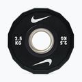 Obciążenie Nike Strength Pro Urethane Plates 2 x 2,5 kg black/white