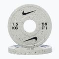 Obciążenie Nike Strength Grind Change Plates 2 x 1,5 kg wolf grey
