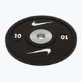 Obciążenie bumperowe Nike Strength Pro Urethane Bumper Plates 10 kg black