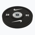 Obciążenie bumperowe Nike Strength Pro Urethane Bumper Plates 25 kg black