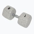 Hantel ogumowany Nike Strength Grind Dumbbell 30 kg wolf grey