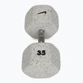 Hantel ogumowany Nike Strength Grind Dumbbell 35 kg wolf grey 2