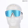 Okulary przeciwsłoneczne Red Bull SPECT Kraft white/smoke with blue mirror 6