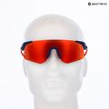 Okulary przeciwsłoneczne Red Bull SPECT Mark blue/brown with red orange mirror 7