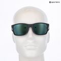 Okulary przeciwsłoneczne Under Armour Hustle XL S3 Matte grey/green multilayer oleophobic 10