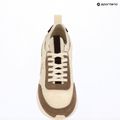 Buty damskie Calvin Klein YW0YW02060 Retro Runner Sock Laceup Mix Mat turtledove/spanish villa/bordeaux 9