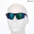 Okulary przeciwsłoneczne męskie Polaroid PLD 7055/S matte black green/green mirror polarized hc 9