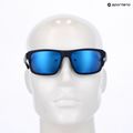 Okulary przeciwsłoneczne męskie Polaroid PLD 2158/S matte blue/blue mirror polarized 7