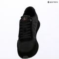 Buty męskie Calvin Klein HM0HM02212 Retro Runner Bans Leather Suede triple black/adrenaline rush 9