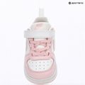 Buty dziecięce Nike Court Borough Low Recraft white/pink foam 8