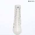 Buty bokserskie adidas Box Hog 4 white/silver 9