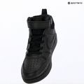 Buty dziecięce Nike Court Borough Mid 2 black/black/black 6