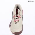 Buty do tenisa damskie ASICS Gel-Resolution X Clay soft oat/dark aubergine 14