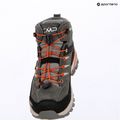 Buty trekkingowe dziecięce CMP Rigel 2.0 Mid Waterproof grey/brick 9