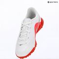 Buty piłkarskie dziecięce Nike Jr. Tiempo Maestro Club White/Bright Crimson/Blur 8