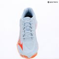 Buty do siatkówki damskie Mizuno Wave Lightning Pro blue finch/lava orange/flamingo coral 15