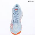 Buty do siatkówki damskie Mizuno Wave Lightning Elite Mid blue finch/whitelava orange 15