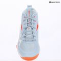 Buty do siatkówki damskie Mizuno Wave Momentum Pro Mid blue finch/lava orange/flamingo coral 15