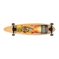 Deskorolka longboard Mechanics Speedy 40 x 9 Wood black/brown