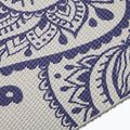 Mata do jogi Gaiam Sustained Yoga grey sundial flower 4
