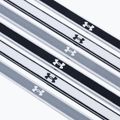 Opaski na głowę Under Armour UA Mini Headbands 6 szt. black/steel/white 3