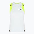 Koszulka do biegania damska Brooks Carbonite Tank icy grey/nightlife jacquard