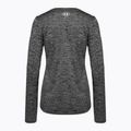 Longsleeve treningowy damski Under Armour Tech Crew Twist black/metallic silver 5