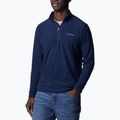 Bluza polarowa męska Columbia Klamath Range II HZ collegiate navy solid 4