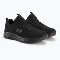 Buty damskie SKECHERS Graceful Get Connected black 4