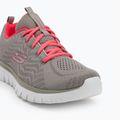 Buty damskie SKECHERS Graceful Get Connected gray/coral 7