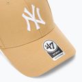Czapka z daszkiem 47 Brand MLB New York Yankees MVP light tan 3