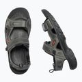 Sandały męskie KEEN Targhee III Open Toe grey/black 10