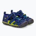 Sandały dziecięce KEEN Seacamp II CNX blue depths/chartreuse 4