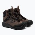 Buty trekkingowe męskie KEEN Revel IV Mid Polar dark earth/caramel cafe 4