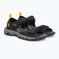 Sandały męskie KEEN Targhee III Open Toe H2 black/yellow 4