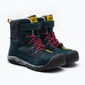 Śniegowce juniorskie KEEN Greta Boot WP blue coral/pink peacock 3