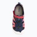 Sandały juniorskie KEEN Knotch Creek navy/stripes 6