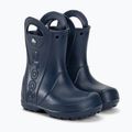 Kalosze dziecięce Crocs Handle It Rain Boot Kids navy 4