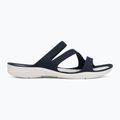 Klapki damskie Crocs Swiftwater Sandal navy/white 2