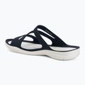 Klapki damskie Crocs Swiftwater Sandal navy/white 3