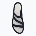Klapki damskie Crocs Swiftwater Sandal navy/white 5
