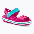 Sandały dziecięce Crocs Crocband Sandal Kids candy pink/pool