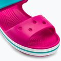 Sandały dziecięce Crocs Crocband Sandal Kids candy pink/pool 7