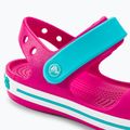 Sandały dziecięce Crocs Crocband Sandal Kids candy pink/pool 8