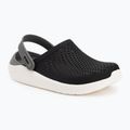 Klapki Crocs LiteRide Clog black/smoke 2