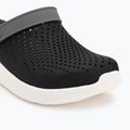 Klapki Crocs LiteRide Clog black/smoke 8