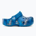 Klapki dziecięce Crocs Classic Shark Clog prep blue 3